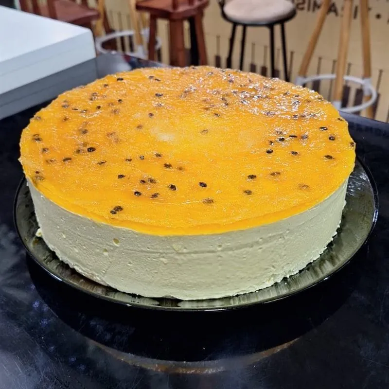 Cheesecake de maracuyá