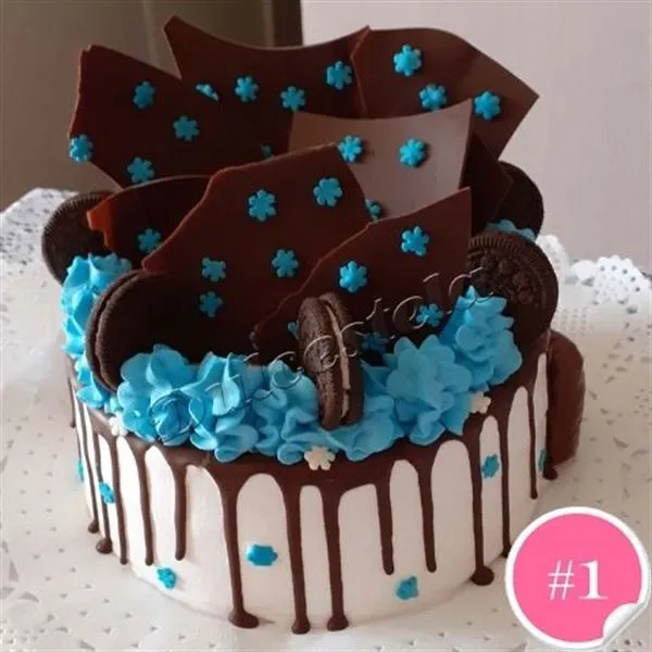 Torta diseño 1, Estrellitas