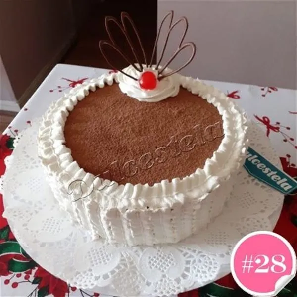 Torta diseño 28, Tiramisú