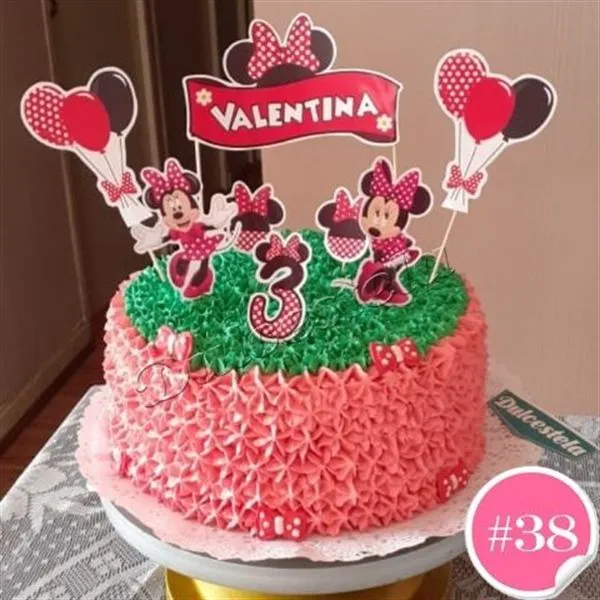 Torta diseño 38, Minnie